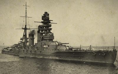 Nagato - Линейный корабль Императорского флота Японии